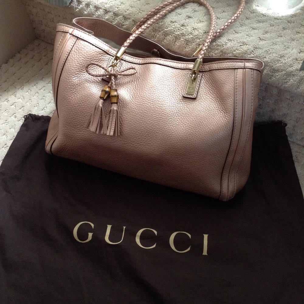 Gucci authentic leather handbag